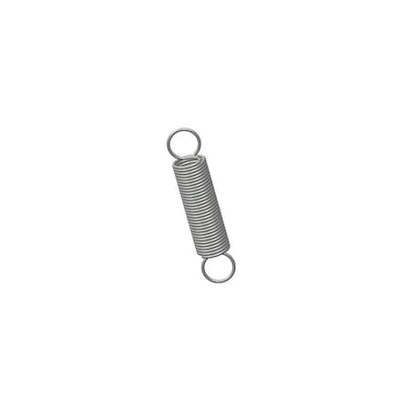 Extension Spring, O=1.250, L= 6.00, W= .115